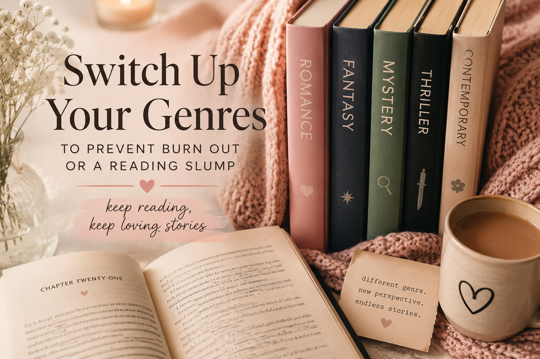 Why Switching Genres Can Help Prevent a Reading Slump