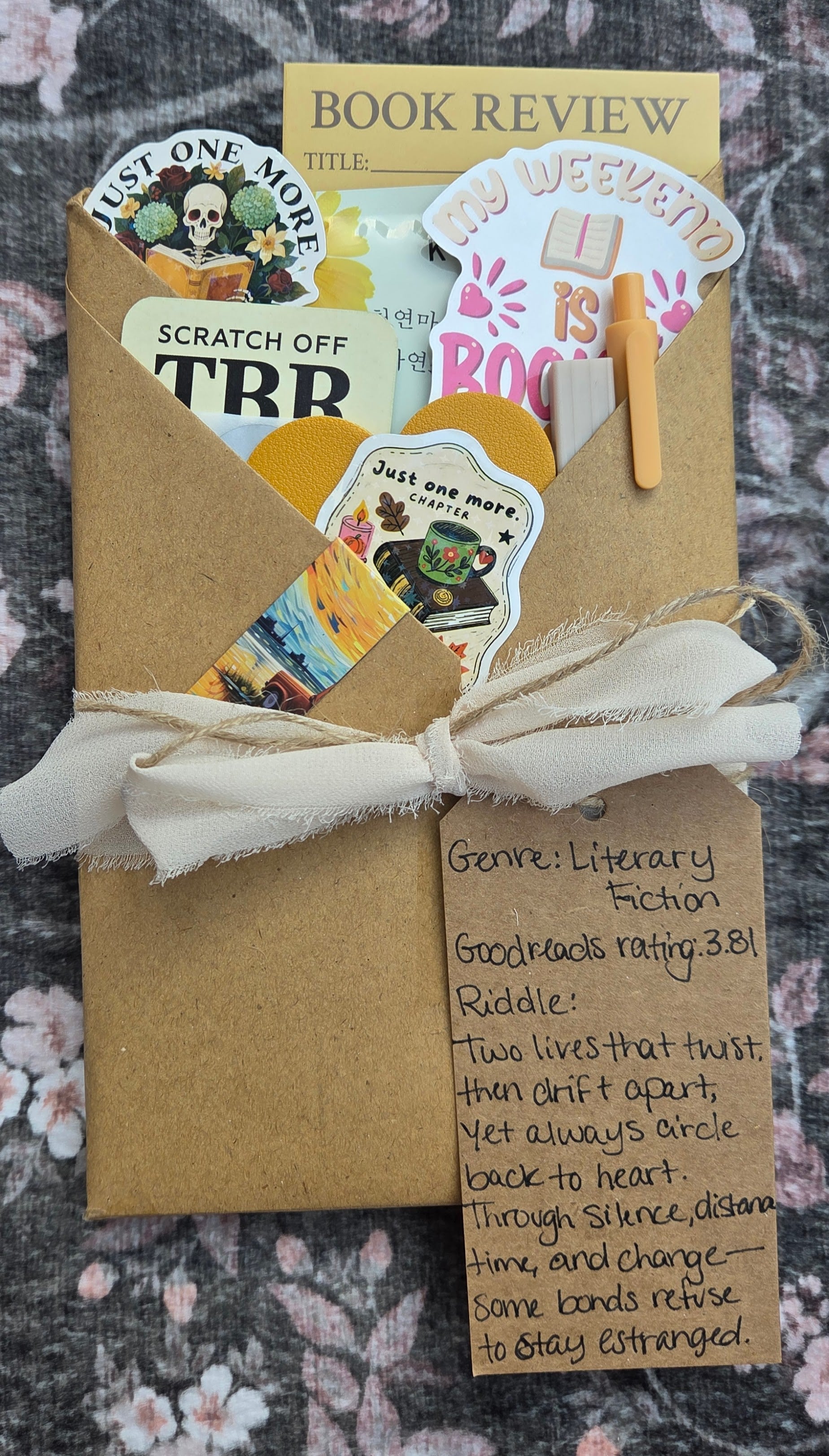 Literary Fiction- Blind Date with a Book